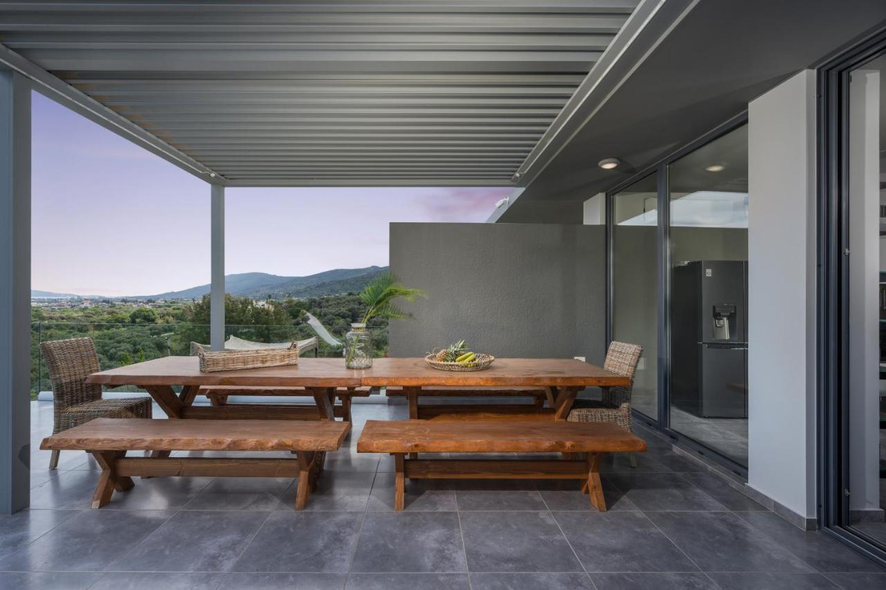 Olivenest Chania Executive Villa Perivolia  ภายนอก รูปภาพ