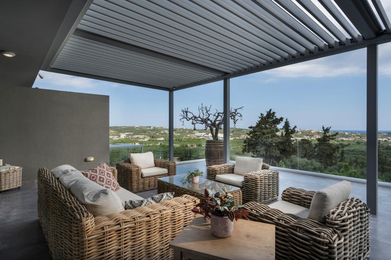 Olivenest Chania Executive Villa Perivolia  ภายนอก รูปภาพ
