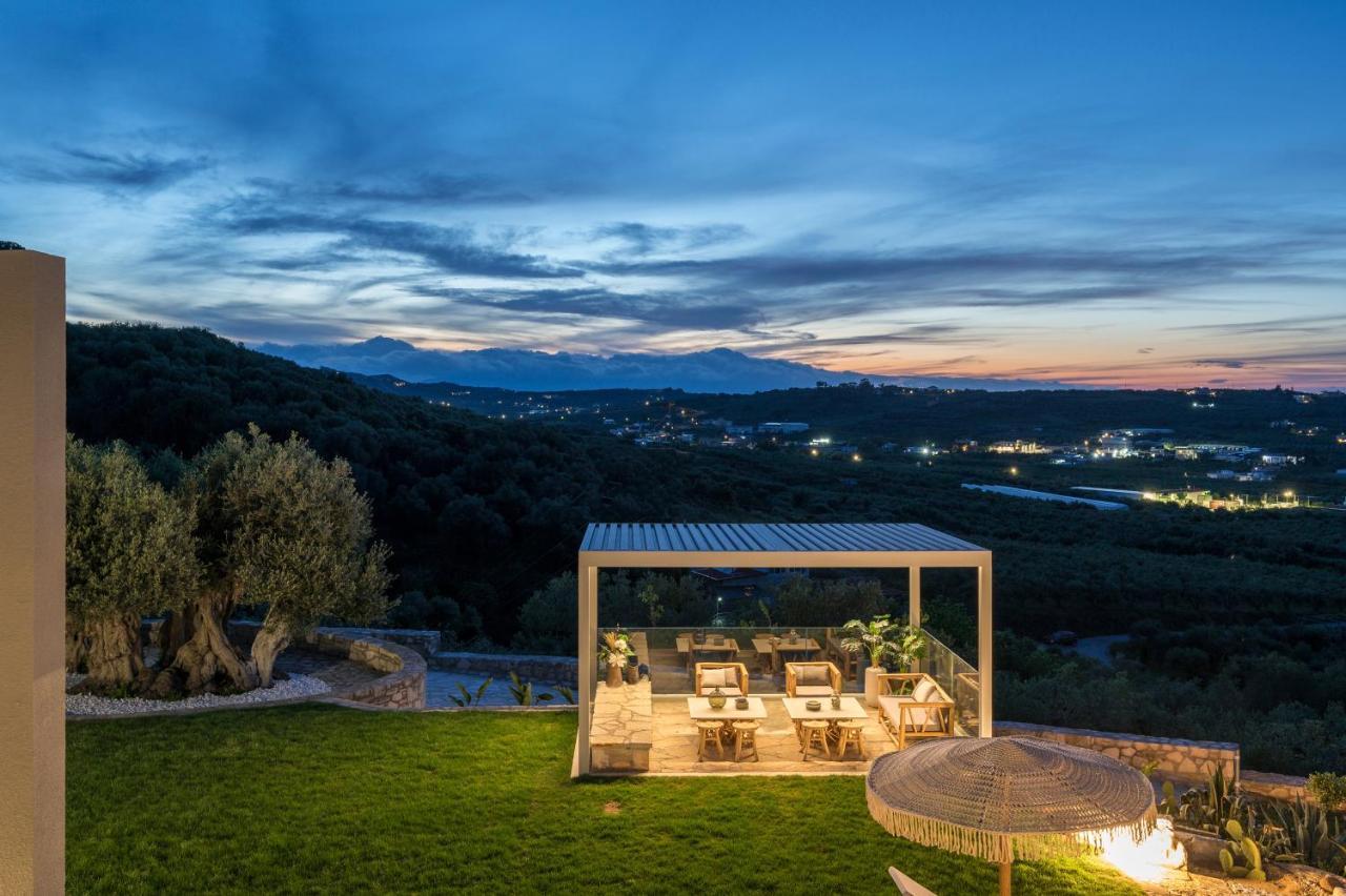 Olivenest Chania Executive Villa Perivolia  ภายนอก รูปภาพ