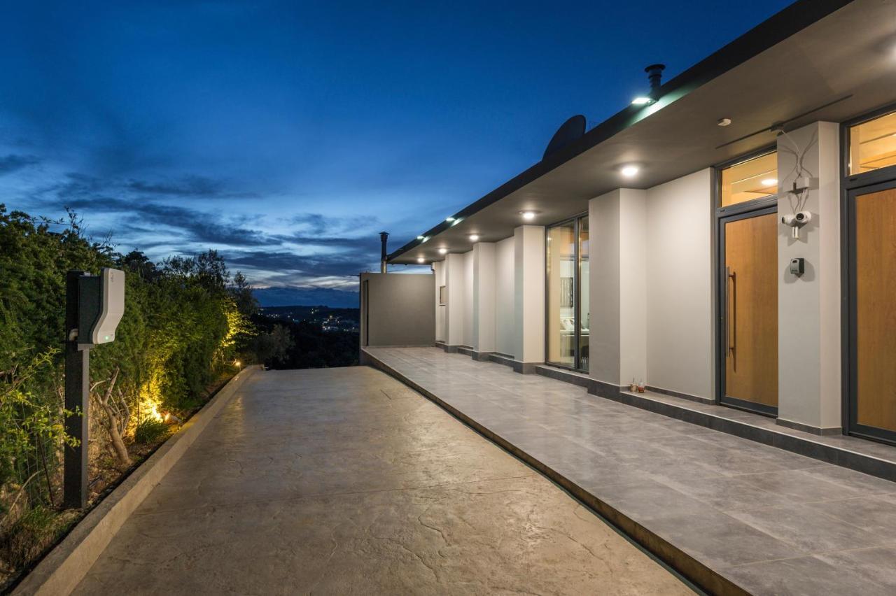 Olivenest Chania Executive Villa Perivolia  ภายนอก รูปภาพ