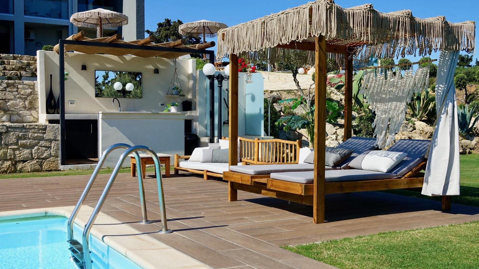 Olivenest Chania Executive Villa Perivolia  ภายนอก รูปภาพ